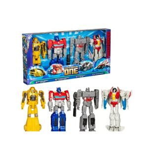 Transformers One Action Figure 4pk: 22 Points of Articulation, Superheroes